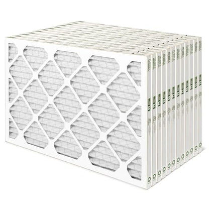 MANN+HUMMEL 16x25x1 MERV 8 Pleated 1" AC Furnace Air Filter. Case of 12 - style: 16 x 25 x 1