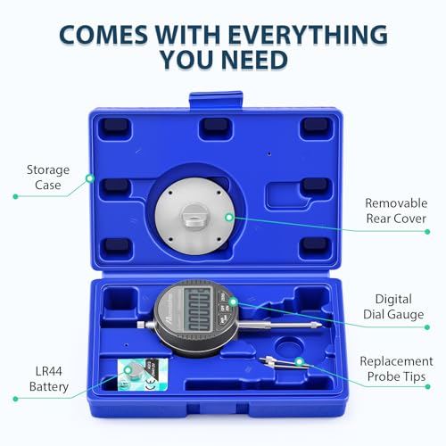 Digital Dial Indicator 1 inch | 0.00005" Resolution