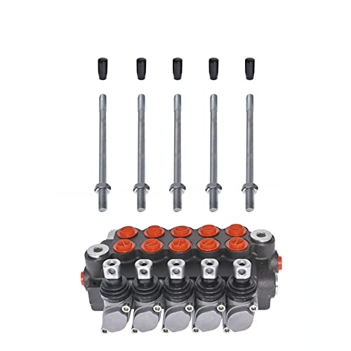 waltyotur Hydraulic Directional Control Valve 5 Spool 11 GPM 3625PSI