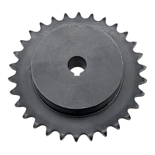 #40 Roller Chain Sprocket Type B 5/8 inch Bore 30 Tooth, Hardened Antirust 1045 Steel Drive Sprockets 40B30-5/8