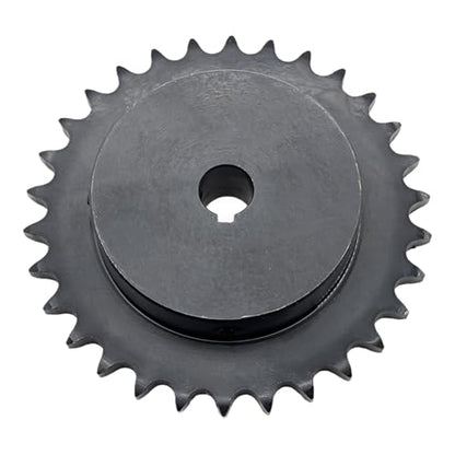 #40 Roller Chain Sprocket Type B 5/8 inch Bore 30 Tooth, Hardened Antirust 1045 Steel Drive Sprockets 40B30-5/8