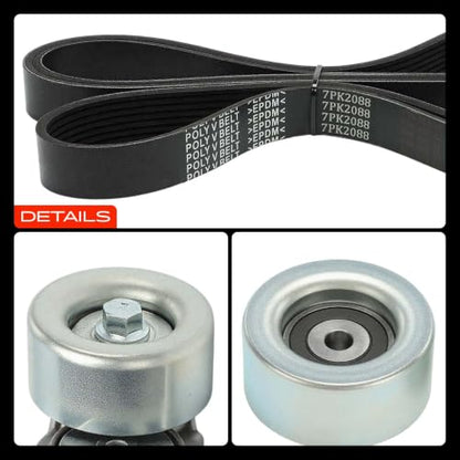 A-Premium Engine Serpentine Belt Drive Kit