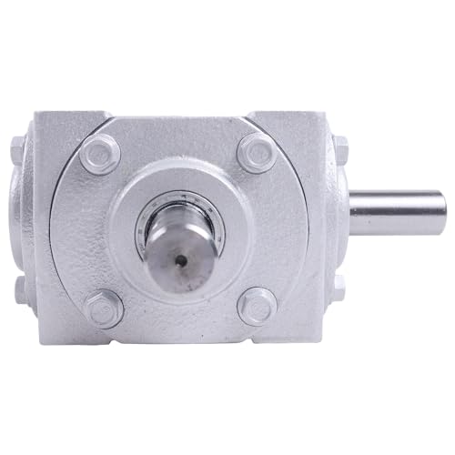 40 HP Right Angle Bevel Gearbox 19455-SR-KW-PH-GR & Keyed Shaft CW/CW 1:1