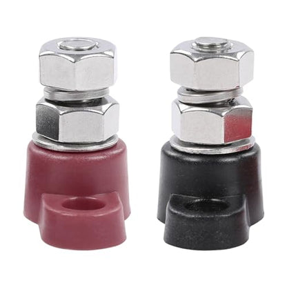 Osilly 2PCS 12V/24V Battery Junction Post Blocks, 5/16 Inch - size: 5/16"