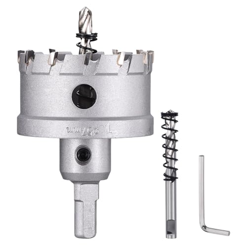 Tungsten Carbide Tipped Hole Saw 2-1/4 Inch 57mm Hole Cutter - size: 2-1/4 Inch (57mm)