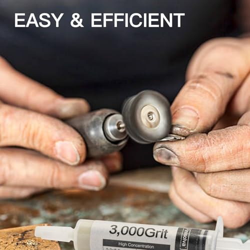 Diamond Paste Polishing and Lapping Compound Kit, 8 Pack, 1,000-80,000 Grit - style: High 50% concentration