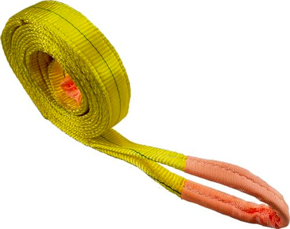 Everest C1128 1" x 6' Flat Sling Eye to Eye/Lifting Sling for Construction, Lifting, Moving, Hoisting - Strap Heavy Duty - 1-Pack 3200lbs WLL