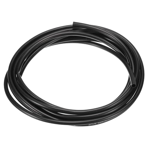 UXCell Black PVC Tube Wire Harness Tubing, 4mm ID 10ft Sleeve for Wire Sheathing Protection - color: Black, size: 4mm