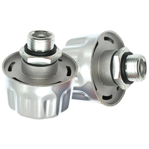 2-Pack 3/4" NPT Breather Caps with 40 Micron Filtration | Heavy-Duty Carbon Steel & Aluminum Alloy Hydraulic Vent Caps | For Gearboxes, Coolant Tanks, Excavators, Trucks - size: 2-Pack 3/4" NPT