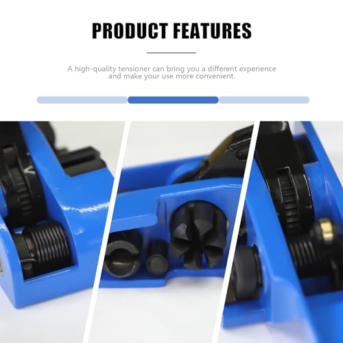 Heavy Duty Banding Strapping Tensioner & Cutter Manual Packaging Tools Windlass for 1/2"-3/4" Width Polyester Poly Strap(Alloy Steel Material) - color: PET, size: 1/2-3/4in