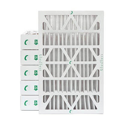 Glasfloss ZL 12x24x4 MERV 13 AC Furnace Air Filters. Case of 6 - size: 12x24x4 | 4" Filters