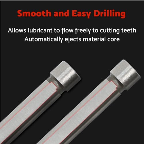 S&F STEAD & FAST Pilot Pin 1/4" x 3", 2-Pc for Annular Cutter - size: Pilot Pin for Annular Cutter, 1/4" x 3"