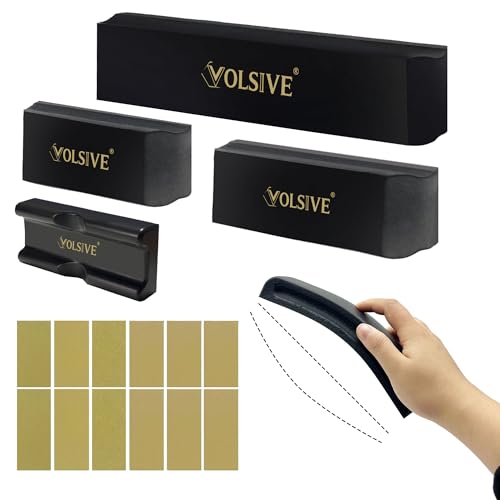 24Pcs PSA Adjustable Sanding Block Kit,Hand Abrasives Auto Body Sanding Block Set with 20pcs Self Adhesive Sandpaper,Flexible for Automotive Paint and Woodworking Sand Furniture - color: Sanding Block, size: 24Pcs PSA Adjustable Sanding Block Kit