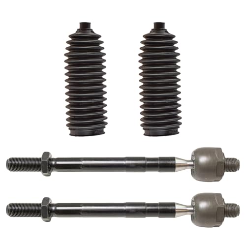 TRQ Front Driver & Passenger Side Steering Kit Steering Rack & Pinion - style: PSA27285