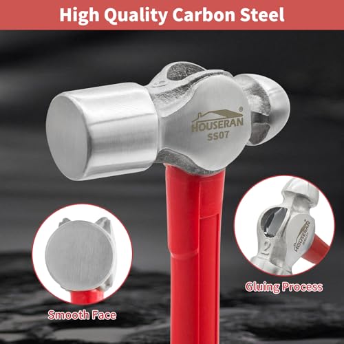 2 Lb Ball Peen Hammer, Big Ball Pin Hammers, Metal Mechanic Hammer
