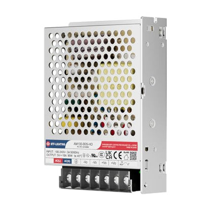 BTF-LIGHTING Power Supply DC5V 90W UL Recognized Component for LED Strip - size: 5V90W