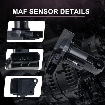 Mass Air Flow Sensor Meter MAF 22204-22010 fit for Toyota 4Runner Avalon Camry Celica Corolla FJ Cruiser Highlander Matrix Prius Rav4 Solara Tacoma Tundra Yaris,fit for Lexus ES300 GS300 GS430