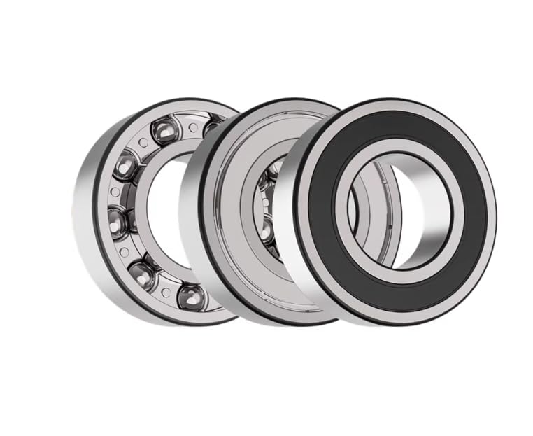 6208-2RS Bearing 5 Pack Double Sealed Deep Groove Ball Bearings,40x80x18mm,Pre-Lubricated for High RPM (RS, 6208) - size: 6208, style: RS