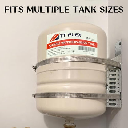 TTFLEX Expansion Tank Mounting Bracket Adjustable for 1 - 5 Gallon Tank