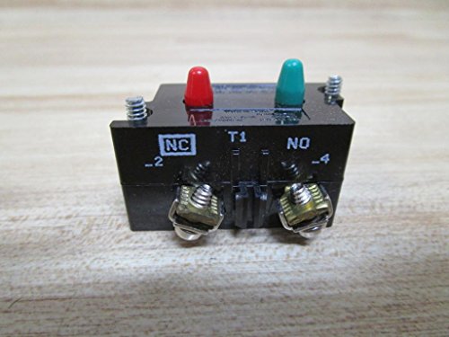 Cutler Hammer 10250-T1 Contact Block 1NO 1NC