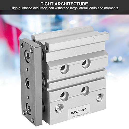 MGPM20X30 Double Acting Air Cylinder 20mm Bore 20-100mm Stroke Aluminum Pneumatic Cylinder
