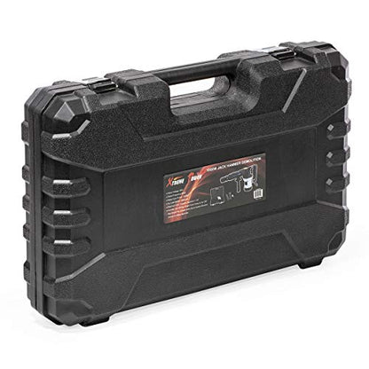XtremepowerUS 1000W Electric Rotary Demolition Chipping Hammer Combination Rotary Hammer Drilling Chisels & Drill Bits Set with Carrying Case - size: 1000W