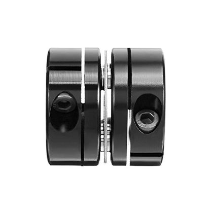 uxcell 5mm to 6mm Bore One Diaphragm Motor Wheel Flexible Coupling Joint - size: 5-6mm