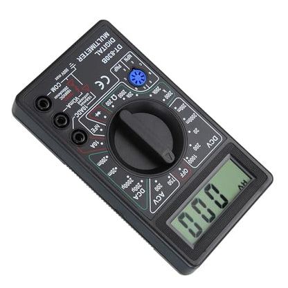 Digital Multimeter, DT-830B Multifunctional Portable LCD Digital Multimeter Amp Volt Ohm Tester Voltmeter Ohmmeter Meter for Laboratories, Factories