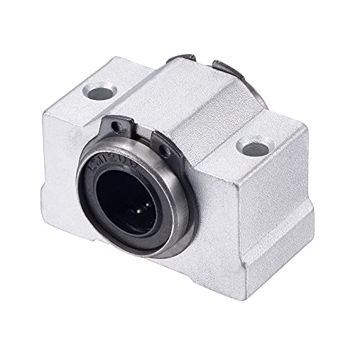 uxcell SCV12UU Linear Ball Bearing Slide Block Units, 12mm Bore Diameter 4pcs - size: 12mm