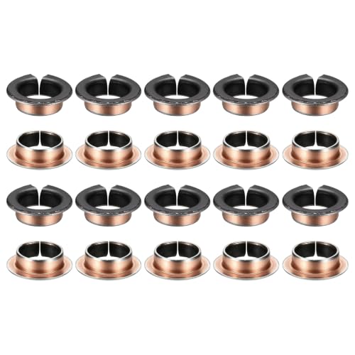 uxcell 40Pcs Flanged Sleeve Bearing, 12mm Bore x 14mm OD x 6mm Length - size: 12×14×6mm