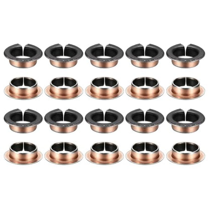 uxcell 40Pcs Flanged Sleeve Bearing, 12mm Bore x 14mm OD x 6mm Length - size: 12×14×6mm