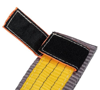 Mytee Products Yellow Polyester Web Sling Wear Pad for Rigging and Lifting Slings Protection - size: 1 - Pack, style: Web Sling Sleeve (3" x 13")