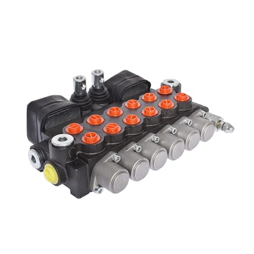 Hydraulic Directional Control Valve 2Joystick 6Spool 11GPM 3625PSI
