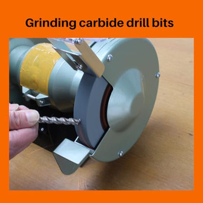 Bench Grinder Wheels 80 Grit 6 inch. Grinding Sharpening Carbide Tools