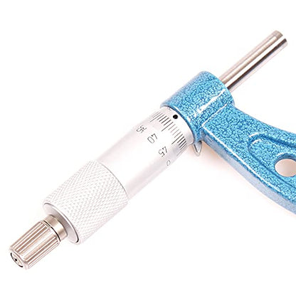 Outside Micrometer 3-4" Measuring Range,0.0001" Graduation for Machinists,Professional Precision Tool for Accurate Measurements - size: Outside Micrometer (3-4" Range)