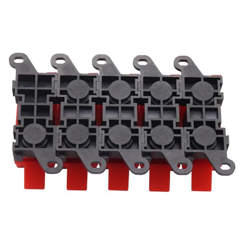 4way Midi Fuse Holder Automotive Marine Boat Car Audio Brass Fuse Blocks Midi Holder 1in 4 Out with 30A 60A 100A Midi Fuses Distribution Block - size: 4way Midi