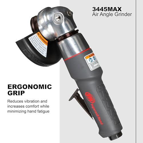 Ingersoll Rand 3445MAX 4.5" Air Angle Grinder/Cutoff Tool, 4.5" Wheel - size: 4.5" Wheel