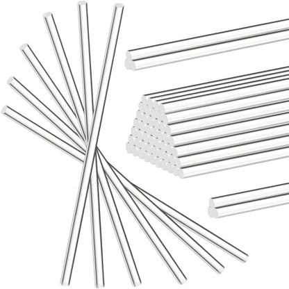 Zopeal 30 Pcs 12" Clear Acrylic Dowel Rod for Craft,0.2'' /5mm Diameter - size: 0.20 Inch (5 mm) Diameter
