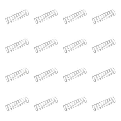uxcell 50pcs 304 Stainless Steel Compression Springs 0.8mmx15mmx45mm Small - size: 15mmx45mm