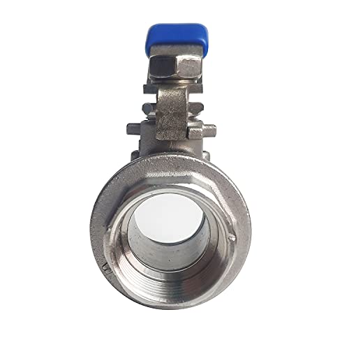 3/4"" Female Ball Valve NPT Thread 316 Stainless Steel Full Port Ball Valve WOG1000 - size: 3/4 inch