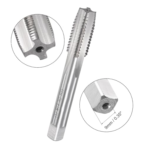 M14x2mm Metric Tap and Die Set,Machine Thread Screw Tap with Round Threading Die,Tap & Die Kit for Nut Screw Bolt Thread Repair - size: M14x2mm