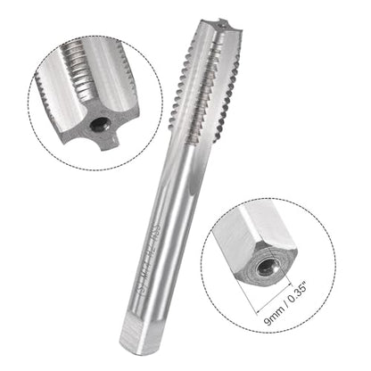 M14x2mm Metric Tap and Die Set,Machine Thread Screw Tap with Round Threading Die,Tap & Die Kit for Nut Screw Bolt Thread Repair - size: M14x2mm