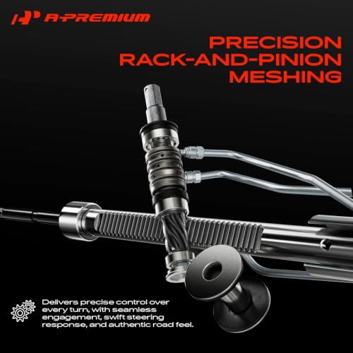 A-Premium Hydraulic Power Steering Rack and Pinion Assembly - style: Rack & Pinion