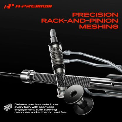 A-Premium Hydraulic Power Steering Rack and Pinion Assembly