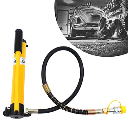 Manual Hydraulic Pump, 10000Psi CP-180 Hand Pump Separated Type Hydraulic Tool 10 Ton Hydraulic Power Pack Pump 700kg/cm²