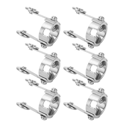 6Pcs Plasma Cutter Roller Guide Wheel, Stainless Steel Compass Stand Off Handheld Welding Torch Accessories, 1.5cm / 0.6in Standard Diameter, for PT31 Cutter Head