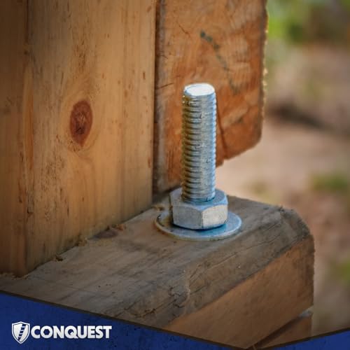 Conquest A307 Hot Dip Galvanized Threaded Rod 3/4"-10 x 24 - size: 3/4"-10 x 2'