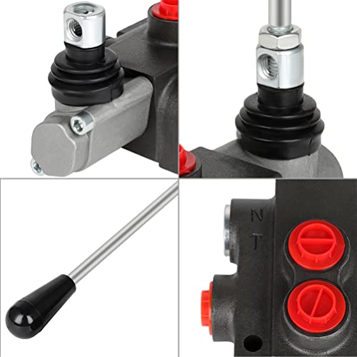 Hydraulic Flow Control Valve 1 Spool 11 GPM Adjustable Relief Valve - size: 1 Spool 11 GPM