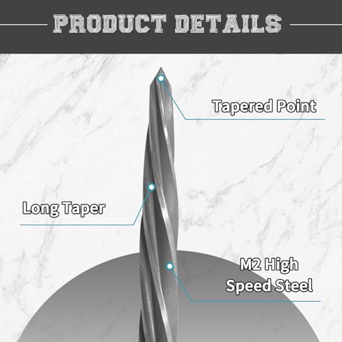 9/16" Durable Reamer Drill Bit M2 HSS - size: 9/16"