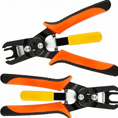 Air Line Removal Tool Pliers, Push to Connect Disconnect Tool for Pneumatic Fittings, Quick Connect Air Hose Release Pliers Pliers for 1/4" 5/16" 3/8" 1/2" (6,8,10,12mm) - color: 1/4" & 5/16" & 3/8" & 1/2" (6,8,10,12mm)